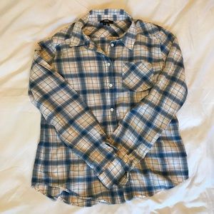 ⭐️2 Day sale ⭐Paige cotton button down plaid shirt